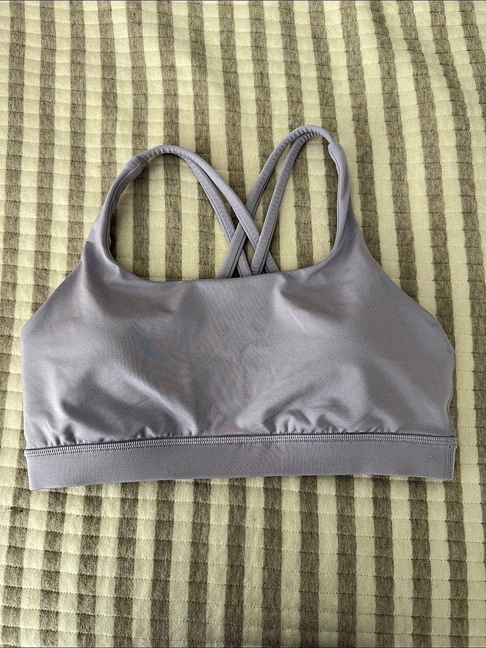 Lululemon Free to Be Serene Bra Purple Sports Bra